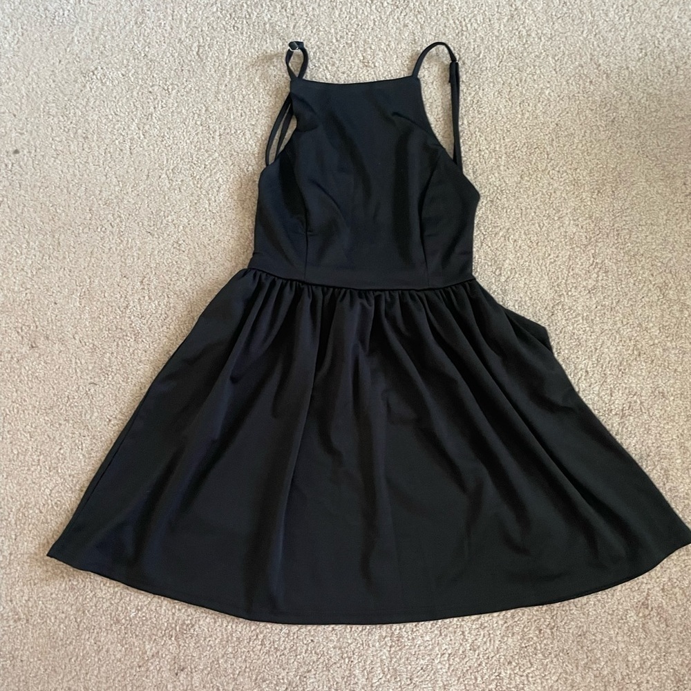 Fancy inn black‎ mini dress size small